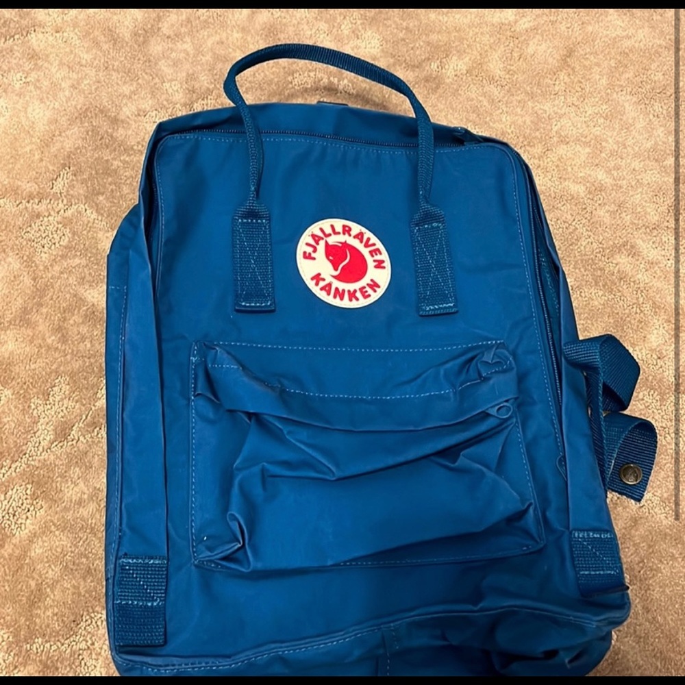 COPY - fjallraven kanken teal bag
